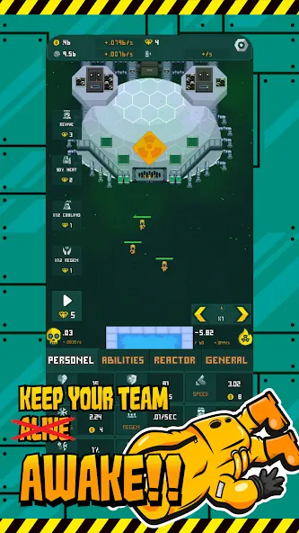 Critical - Incremental Reactor (Мод: Без рекламы и много ресурсов) — скачать на Андроид — скриншот 2 Critical - Incremental Reactor (Мод: Без рекламы и много ресурсов) — скачать на Андроид — скриншот 2