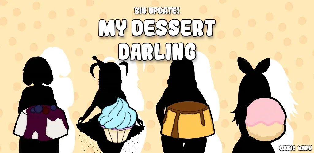 Скачать Cookie Waifu: Dessert Darling последней версии — Безлимитные монеты и все наряды — скриншот 1