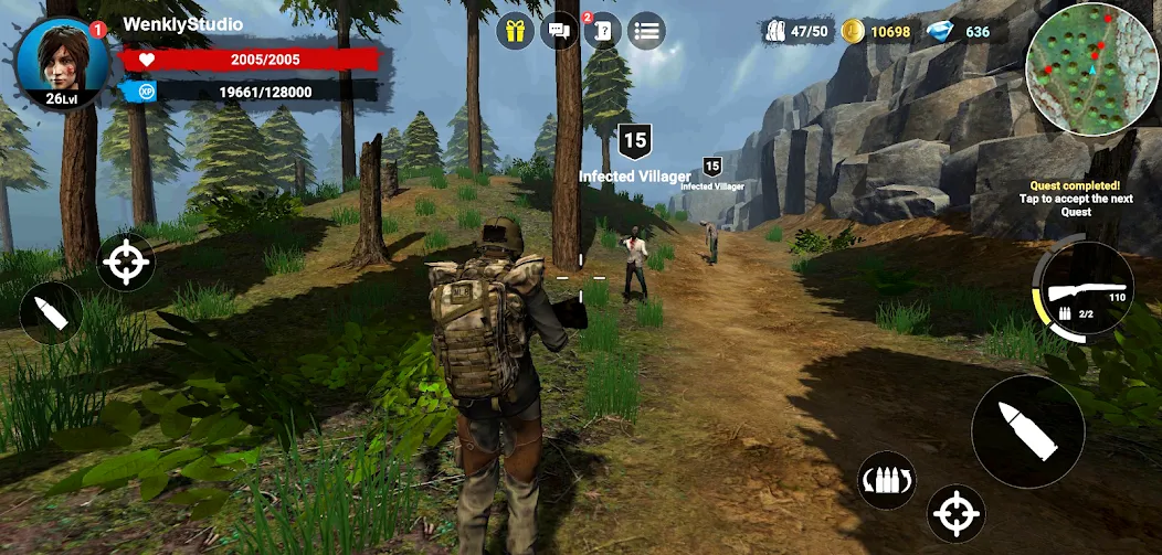 Horror Forest 3 open-world RPG взлом на Андроид — Безлимитные деньги и открытый мир — скриншот 1 Horror Forest 3 open-world RPG взлом на Андроид — Безлимитные деньги и открытый мир — скриншот 1