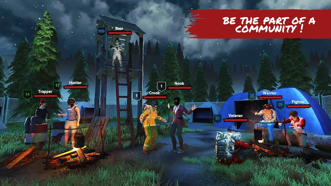Horror Forest 3 open-world RPG взлом на Андроид — Безлимитные деньги и открытый мир — скриншот 4 Horror Forest 3 open-world RPG взлом на Андроид — Безлимитные деньги и открытый мир — скриншот 4