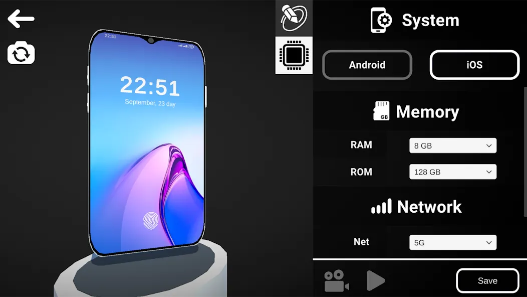 Скачать Phone Simulator - 3D Maker — Безлимитные деньги и премиум функции — скриншот 1 Скачать Phone Simulator - 3D Maker — Безлимитные деньги и премиум функции — скриншот 1