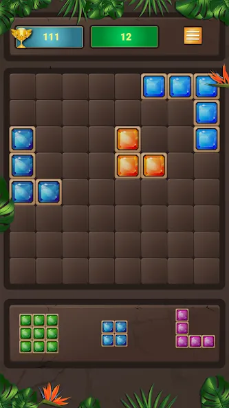 Block Puzzle на телефон — скачать мод: Без рекламы и бесконечные ходы — скриншот 5 Block Puzzle на телефон — скачать мод: Без рекламы и бесконечные ходы — скриншот 5