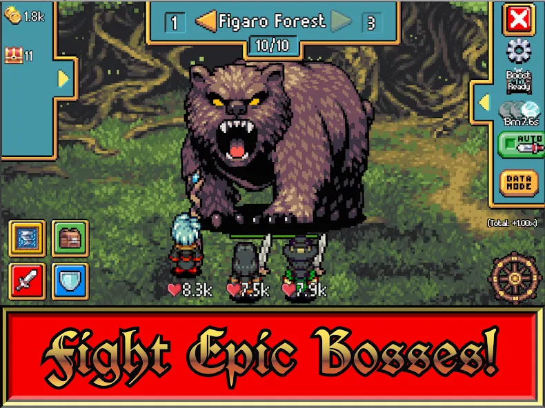 Wizard's Wheel 2: Idle RPG — взломанная версия, Безлимитные деньги и мана — скриншот 2