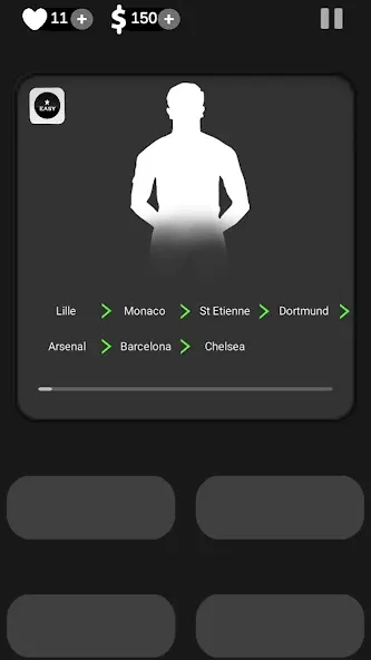 Скачать total football quiz Mod APK — Безлимитные подсказки и открыты все уровни — скриншот 3 Скачать total football quiz Mod APK — Безлимитные подсказки и открыты все уровни — скриншот 3