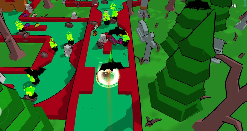 Скачать MiniGolf Madness: Halloween последней версии — Безлимитные мячи и открыты все уровни — скриншот 4 Скачать MiniGolf Madness: Halloween последней версии — Безлимитные мячи и открыты все уровни — скриншот 4