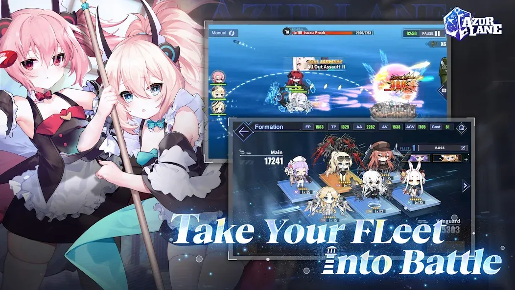 Azur Lane взломанный APK — Неограниченные ресурсы и усиленный флот — скриншот 3 Azur Lane взломанный APK — Неограниченные ресурсы и усиленный флот — скриншот 3
