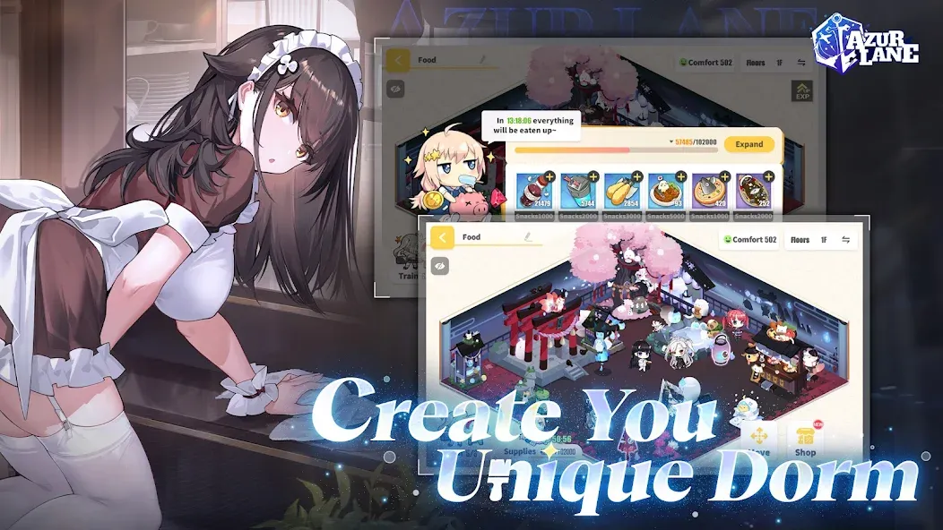 Azur Lane взломанный APK — Неограниченные ресурсы и усиленный флот — скриншот 4 Azur Lane взломанный APK — Неограниченные ресурсы и усиленный флот — скриншот 4