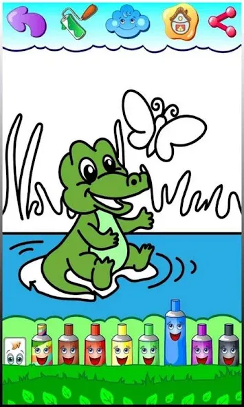 Coloring pages — последняя версия с модом (Разблокированы все раскраски и инструменты) — скриншот 4 Coloring pages — последняя версия с модом (Разблокированы все раскраски и инструменты) — скриншот 4
