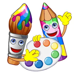 Coloring pages — последняя версия с модом (Разблокированы все раскраски и инструменты)