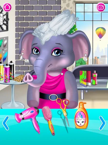 Скачать Beauty salon: hair salon на Андроид с модом — Безлимитные деньги и всё открыто — скриншот 1