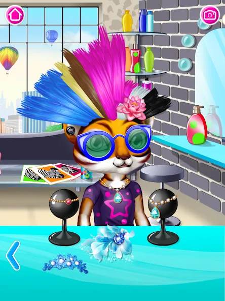 Скачать Beauty salon: hair salon на Андроид с модом — Безлимитные деньги и всё открыто — скриншот 2