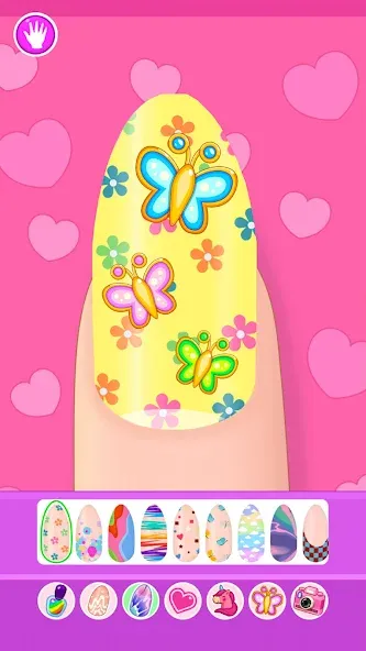 Скачать Nail salon Mod APK — Безлимитные деньги и все инструменты — скриншот 2