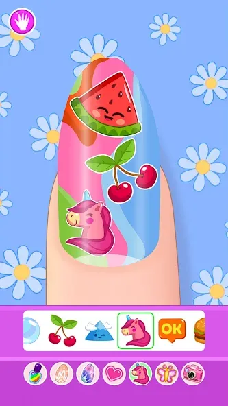 Скачать Nail salon Mod APK — Безлимитные деньги и все инструменты — скриншот 3