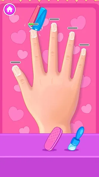 Скачать Nail salon Mod APK — Безлимитные деньги и все инструменты — скриншот 5