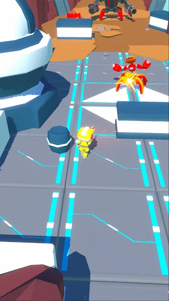 Little Robot — Новые уровни и улучшенные способности, скачать мод APK — скриншот 1