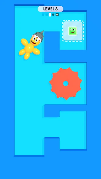 Material Shifter взломанный APK — Бесконечные ресурсы и открыты уровни — скриншот 3 Material Shifter взломанный APK — Бесконечные ресурсы и открыты уровни — скриншот 3