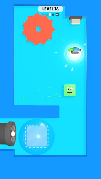 Material Shifter взломанный APK — Бесконечные ресурсы и открыты уровни — скриншот 4 Material Shifter взломанный APK — Бесконечные ресурсы и открыты уровни — скриншот 4