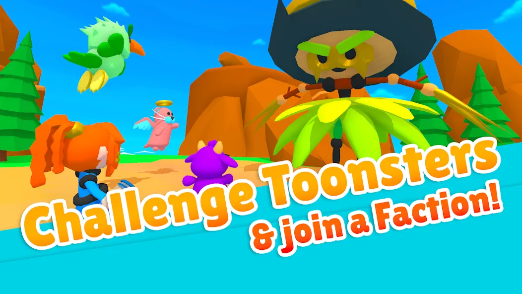 Toonsters: Crossing Worlds бесплатно на Андроид — мод: Новые миры и безлимитные ресурсы — скриншот 3