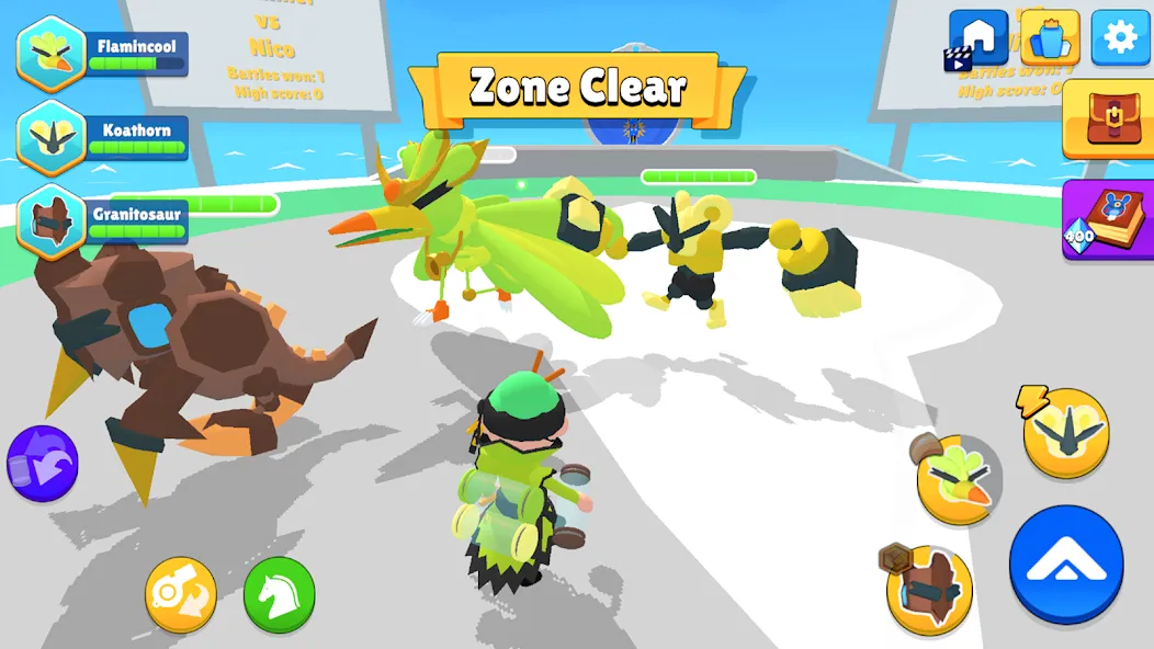 Toonsters: Crossing Worlds бесплатно на Андроид — мод: Новые миры и безлимитные ресурсы — скриншот 5