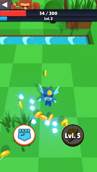 Monster Rumble (Мод: Безлимитные монеты и усиленные монстры) — скачать на Андроид — скриншот 3 Monster Rumble (Мод: Безлимитные монеты и усиленные монстры) — скачать на Андроид — скриншот 3