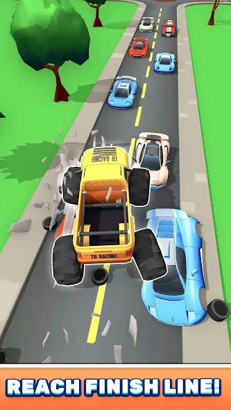 Скачать Monster Truck Rampage бесплатно — Безлимитные деньги и усиленные машины — скриншот 1 Скачать Monster Truck Rampage бесплатно — Безлимитные деньги и усиленные машины — скриншот 1
