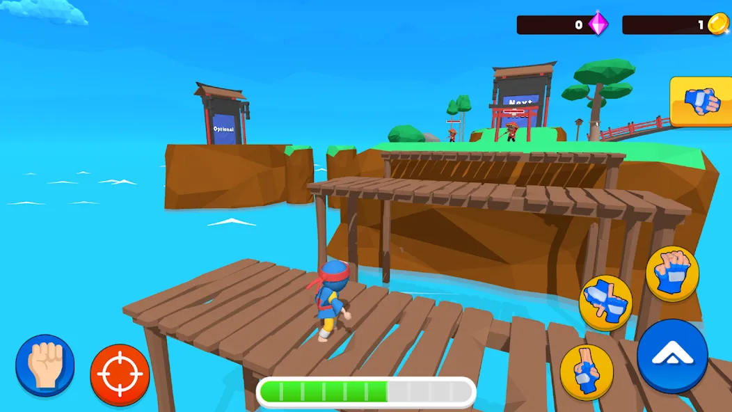 Ninja World Adventure — взломанная версия, Безлимитные монеты и открытые уровни — скриншот 5 Ninja World Adventure — взломанная версия, Безлимитные монеты и открытые уровни — скриншот 5