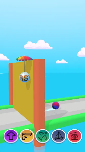 Pocket Robot Runner — последняя версия с модом (Безлимитные деньги и ускорение робота) — скриншот 4