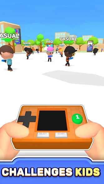 Retro Battle MOD APK: Безлимитные ресурсы и открытые уровни — скриншот 2