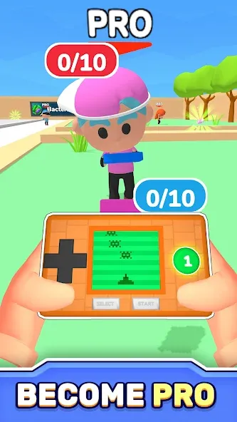 Retro Battle MOD APK: Безлимитные ресурсы и открытые уровни — скриншот 3