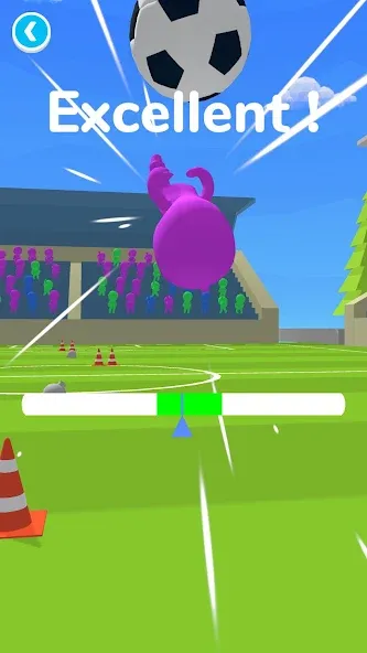 Soccer Runner на телефон — скачать мод: Без рекламы и бесконечные монеты — скриншот 3