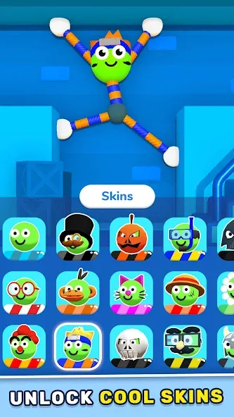 Stretch Guy MOD APK скачать на Андроид — Безлимитные деньги и все уровни открыты — скриншот 3 Stretch Guy MOD APK скачать на Андроид — Безлимитные деньги и все уровни открыты — скриншот 3