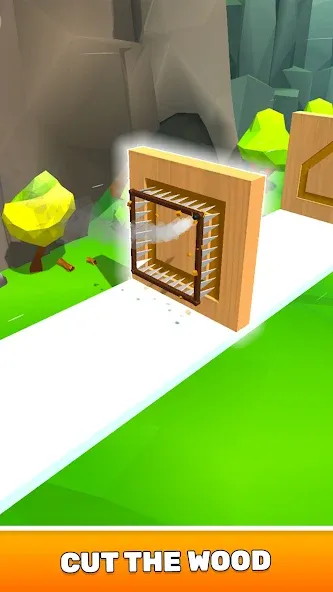 Мод Wood Cutter - Saw — Без рекламы и бесконечная энергия, скачать APK — скриншот 5