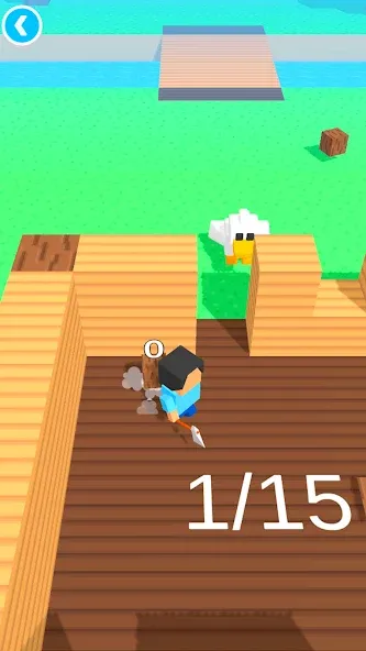 Wood Farmer MOD APK скачать на Андроид — Безлимитные деньги, топливо и ресурсы — скриншот 2