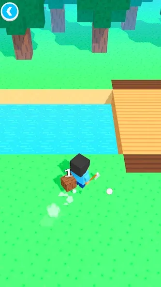 Wood Farmer MOD APK скачать на Андроид — Безлимитные деньги, топливо и ресурсы — скриншот 3