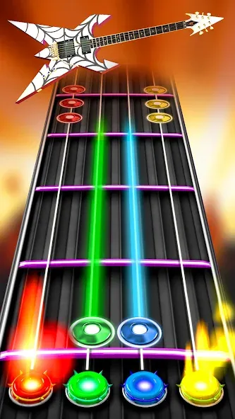 Скачать Guitar Band: Rock Battle последней версии — Безлимитные деньги и все песни открыты — скриншот 3 Скачать Guitar Band: Rock Battle последней версии — Безлимитные деньги и все песни открыты — скриншот 3