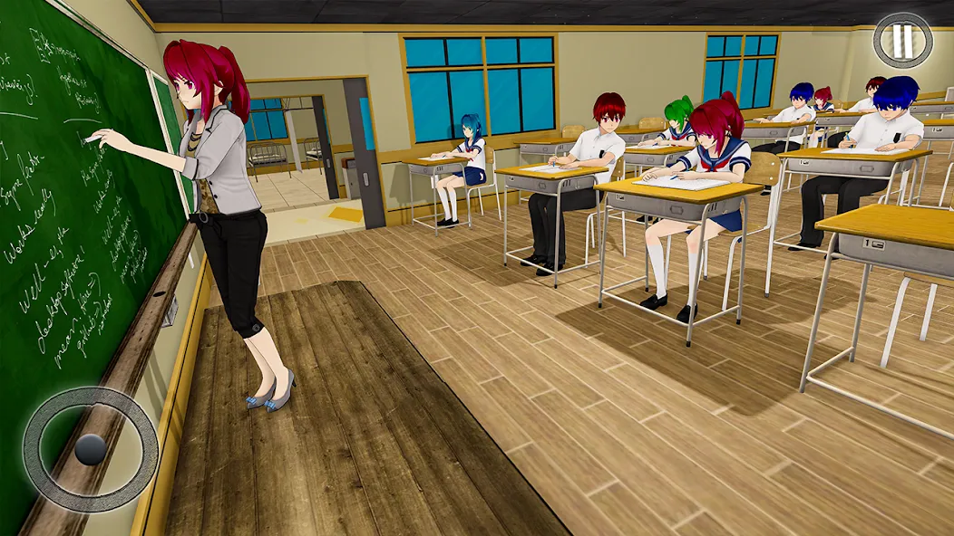 Anime Girl School Teacher 3D взлом на Андроид — Безлимитные деньги и все персонажи — скриншот 2 Anime Girl School Teacher 3D взлом на Андроид — Безлимитные деньги и все персонажи — скриншот 2