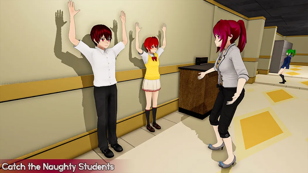 Anime Girl School Teacher 3D взлом на Андроид — Безлимитные деньги и все персонажи — скриншот 3 Anime Girl School Teacher 3D взлом на Андроид — Безлимитные деньги и все персонажи — скриншот 3