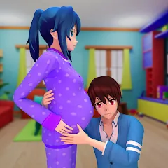 Pregnant Mother Family Life — взломанная версия, Без рекламы и все уровни открыты