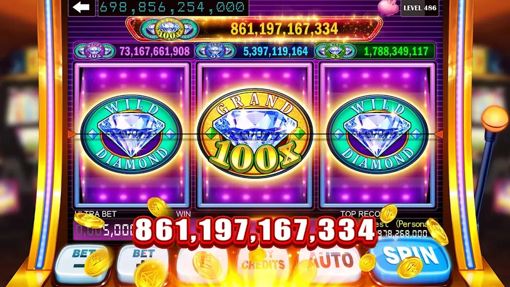 Classic Slots™ - Casino Games (Мод: Безлимитные монеты и бонусы) — скачать на Андроид — скриншот 1 Classic Slots™ - Casino Games (Мод: Безлимитные монеты и бонусы) — скачать на Андроид — скриншот 1