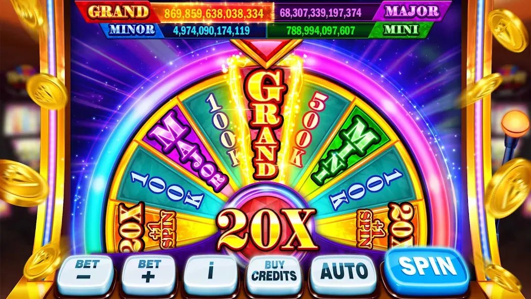 Classic Slots™ - Casino Games (Мод: Безлимитные монеты и бонусы) — скачать на Андроид — скриншот 3 Classic Slots™ - Casino Games (Мод: Безлимитные монеты и бонусы) — скачать на Андроид — скриншот 3