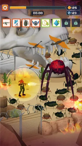 Скачать Alien Survivor на Андроид с модом — Безлимитное здоровье и оружие — скриншот 4 Скачать Alien Survivor на Андроид с модом — Безлимитное здоровье и оружие — скриншот 4