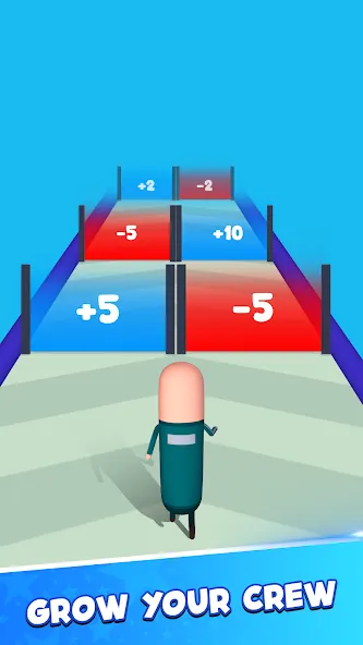 Merge Master: Monster Run 3D взломанный APK — Безлимитные деньги и энергия — скриншот 1