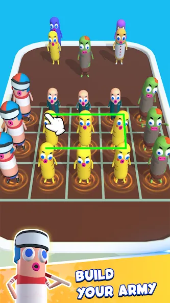 Merge Master: Monster Run 3D взломанный APK — Безлимитные деньги и энергия — скриншот 5