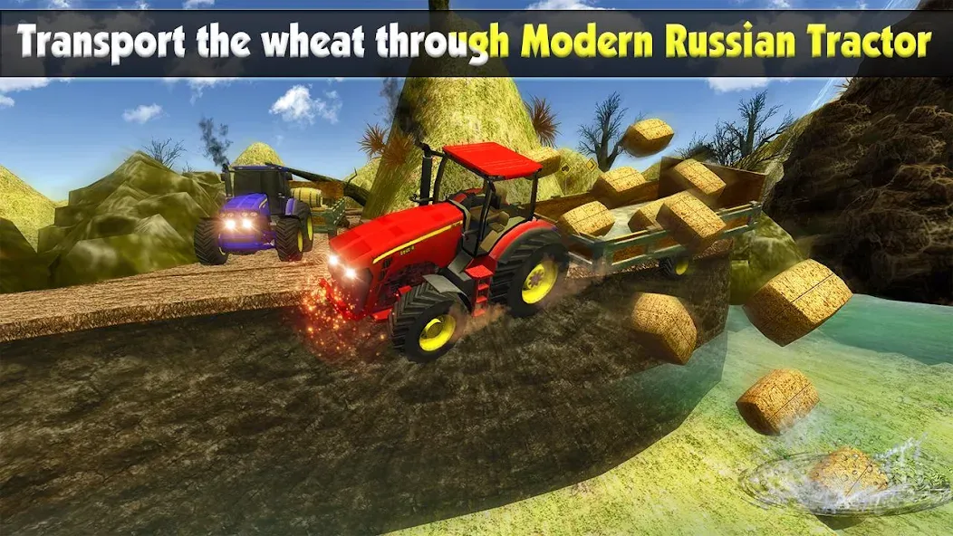 Rural Farming - Tractor games взлом APK — Безлимитные деньги и топливо — скриншот 3