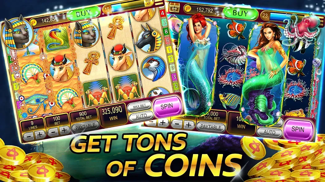 Vegas Casino - Slot Machines MOD APK скачать на Андроид — Безлимитные монеты и джекпоты — скриншот 4