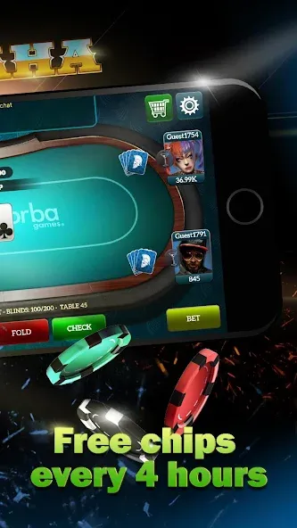 Live Poker Tables–Texas holdem MOD APK скачать на Андроид — Безлимитные фишки и все столы — скриншот 4 Live Poker Tables–Texas holdem MOD APK скачать на Андроид — Безлимитные фишки и все столы — скриншот 4