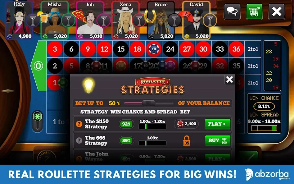 Roulette Live Casino Tables — Безлимитные фишки и быстрые выигрыши, скачать мод APK — скриншот 2 Roulette Live Casino Tables — Безлимитные фишки и быстрые выигрыши, скачать мод APK — скриншот 2