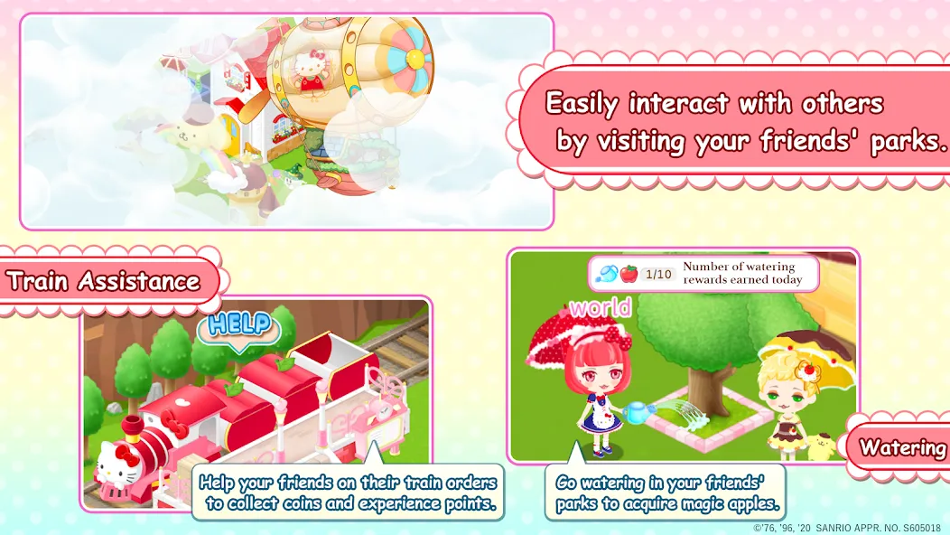 HelloKittyWorld2 Sanrio Kawaii — Безлимитные монеты и открытые предметы, скачать мод APK — скриншот 5
