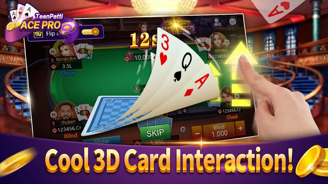 Скачать Teenpatti Ace Pro -poker,rummy последней версии — Безлимитные фишки и карты — скриншот 2 Скачать Teenpatti Ace Pro -poker,rummy последней версии — Безлимитные фишки и карты — скриншот 2