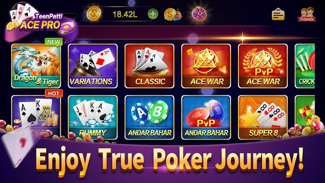 Скачать Teenpatti Ace Pro -poker,rummy последней версии — Безлимитные фишки и карты — скриншот 3 Скачать Teenpatti Ace Pro -poker,rummy последней версии — Безлимитные фишки и карты — скриншот 3